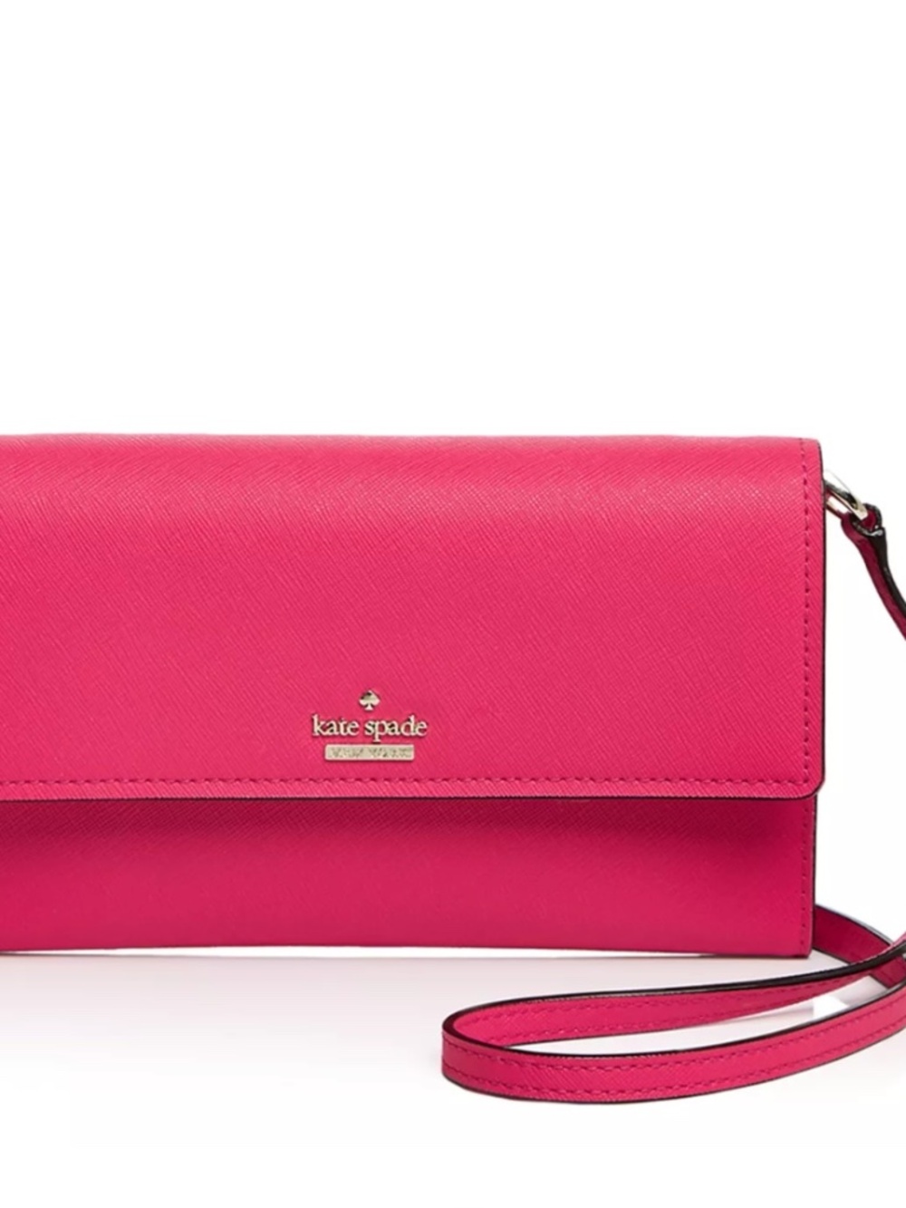 NWT Kate spade New York Cameron Stormie Crossbody wallet / handbag - Hot Pink
